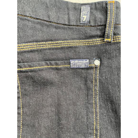 7 FOR ALL MANKIND Women's Fashion Boyfriend High Cuff Jean Sz 31 NWT - Picture 14 of 14